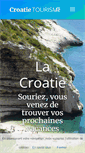 Mobile Screenshot of croatietourisme.com